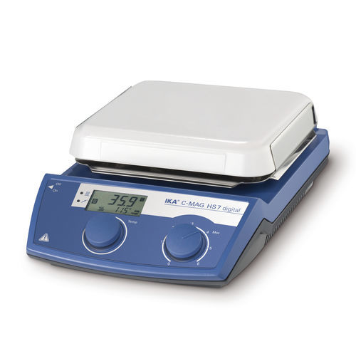 Magnetic laboratory stirrer - C-MAG HS 4  - IKA - digital / flask / heating