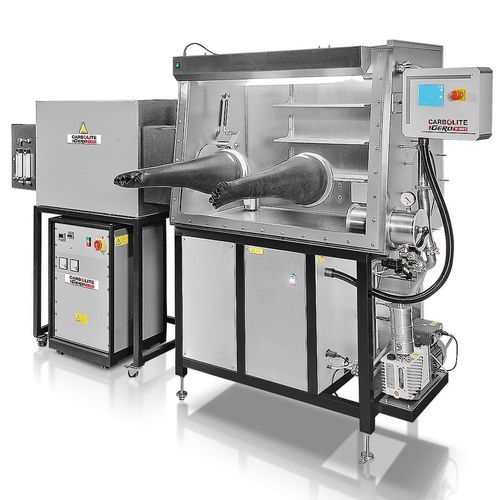Glove box with controllable atmosphere - Carbolite Gero - fully automated