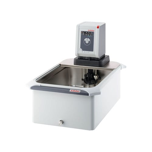 Digital display thermostatic bath - CORIO CD-B19 - JULABO GmbH - stainless steel / circulation / heating
