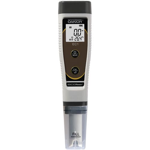 Temperature measuring instrument - EcoTestr™ EC1 - OAKTON - TDS / salinity / conductivity