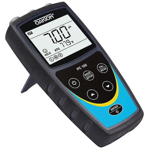 Temperature measuring instrument - PC 100 - OAKTON - pH / conductivity / digital
