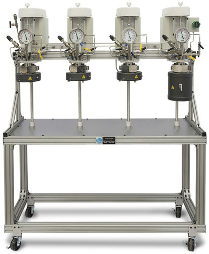 Parallel synthesis reactor - Four Reactor Parallel System - Parr ...