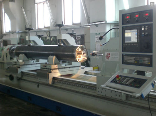 CNC drilling and boring machine - FL450 - Saporiti - deep hole / high precision