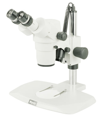 Optical stereo microscope - SMZ-168 Series - Motic - for research / upright / zoom