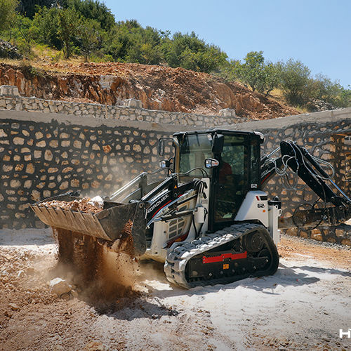 Compact backhoe loader - HMK 62 T - HIDROMEK co. - compact / mini / diesel