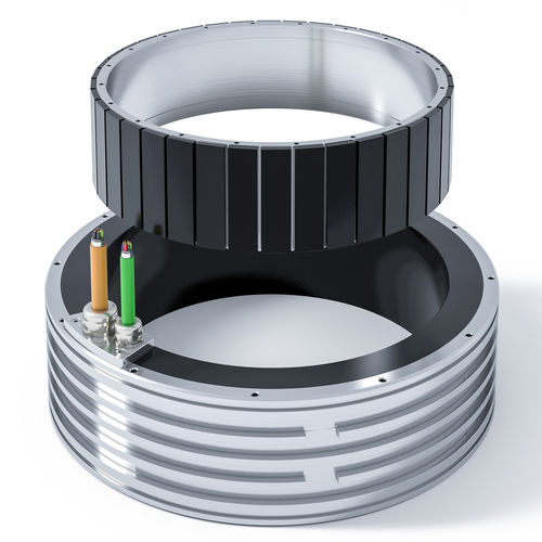 Synchronous torque motor - QTL 310 Series - Tecnotion - 3-phase / permanent magnet / compact