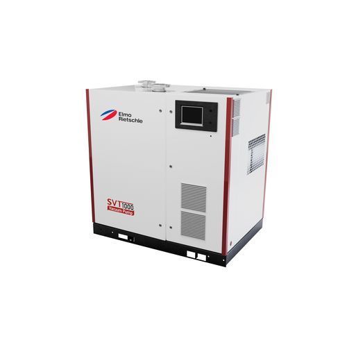 Screw vacuum pump - SVT series - Elmo Rietschle - oil-lubricated / single-stage / food