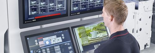 Camera inspection system - WINDMÖLLER & HÖLSCHER - for defect detection / barcode / in-line