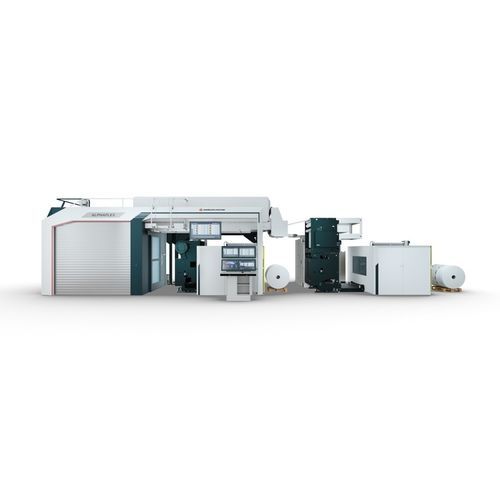 In-line flexographic press - ALPHAFLEX - WINDMÖLLER & HÖLSCHER - 8-color / for paper