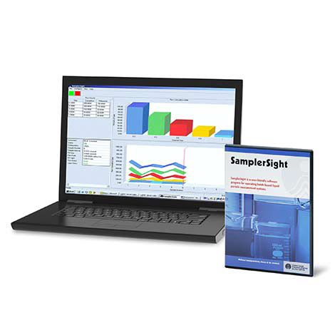 Sampling software - SamplerSight™ - Particle Measuring Systems - monitoring / measurement / calibration