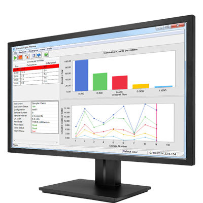 Control software - SamplerSight Pharma - Particle Measuring Systems - sampling / for pharmaceutical applications / Windows