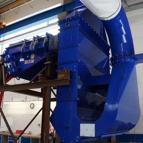 Quartz sand separator - ZIG-ZAG - JÖST - air
