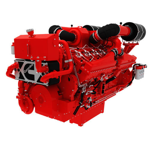 Diesel engine - QSK50-M1 - Cummins Inc. - 16-cylinder / turbocharged / for marine applications