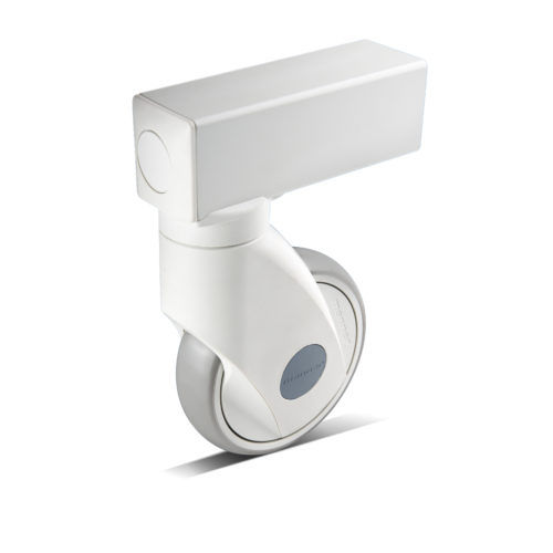 Swivel caster - e-SMART - Manner - rod / polyamide