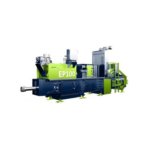 Bulk material baling press - EP 100 - Europress Umwelttechnik GmbH - vertical / horizontal / channel