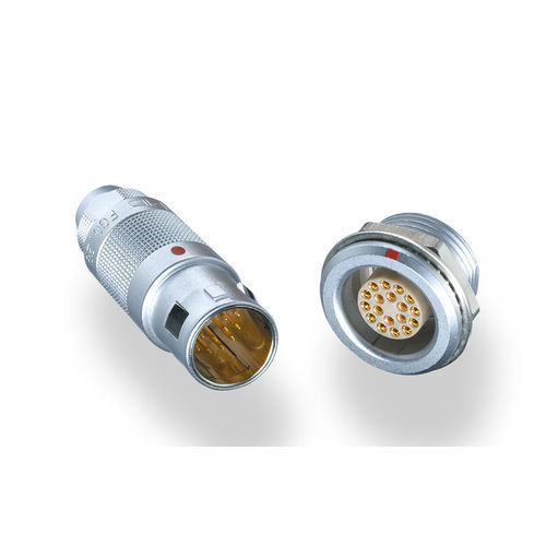 Low-voltage connector - 2G/2C SERIES - LEMO - data / coaxial / push-pull