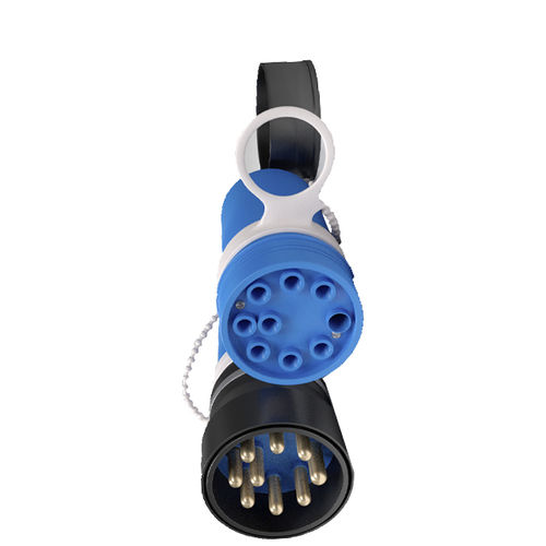 Cable connector - PKL  - Kari-Finn Oy - electrical power supply / multipole / brass