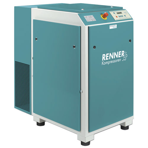 Screw compressor - RS series - RENNER Kompressoren - air / electrically-powered / stationary
