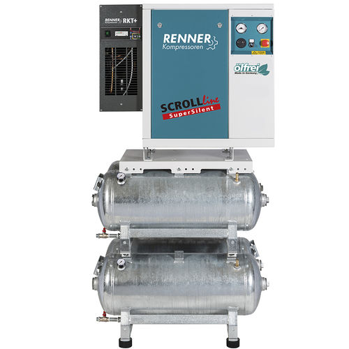 Scroll compressor - SLDK-I series - RENNER Kompressoren - air / electrically-powered / stationary