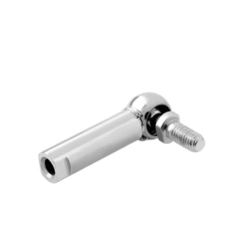Angled ball joint - CSL series - Chiavette Unificate S.p.A. - stainless steel / threaded / with stud