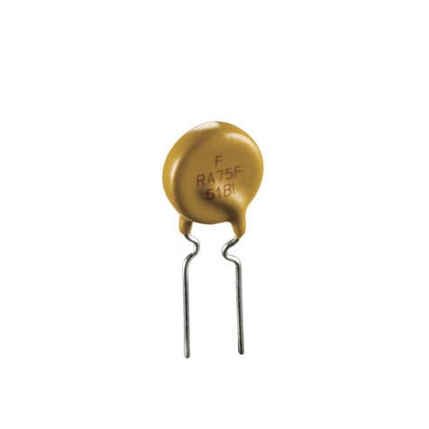 Radial fuse - FRA series - OMEGA FUSIBILI - resettable