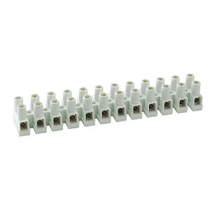 Screw connection terminal block - CM1012 - OMEGA FUSIBILI - plastic