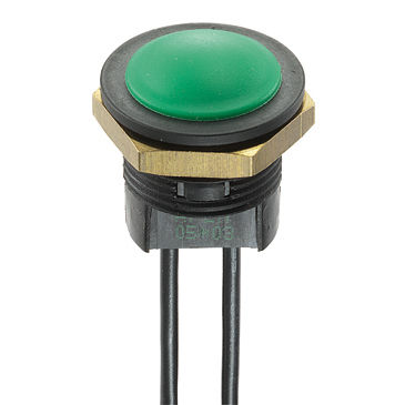 Spring push-button switch - IAR3F1 series - OMEGA FUSIBILI - IP67 / on/off