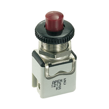 Spring push-button switch - IL1213 series - OMEGA FUSIBILI - polyamide