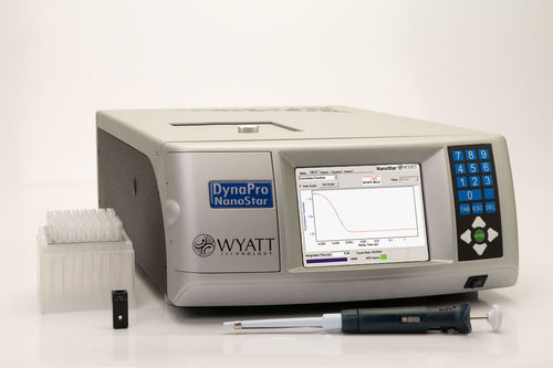 Dynamic light-scattering macromolecular characterization instrument - DynaPro® NanoStar® - Wyatt Technology