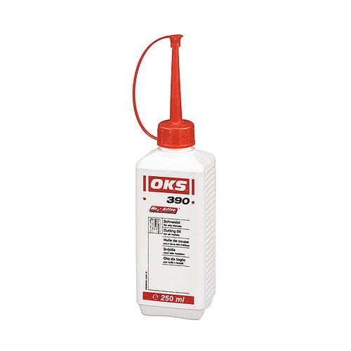 Lubricating oil - 390  - OKS Spezialschmierstoffe GmbH - cutting / mineral oil-based / chlorine-free