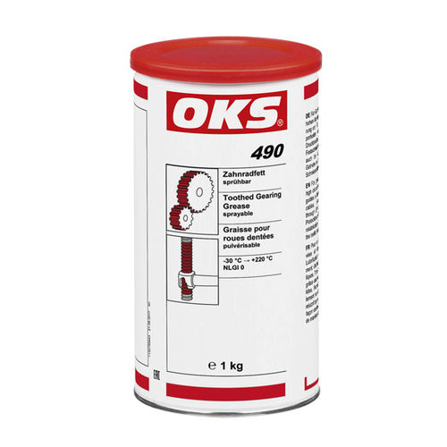 Lubricating grease - 490 - OKS Spezialschmierstoffe GmbH - mineral oil-based / for gears / for slides