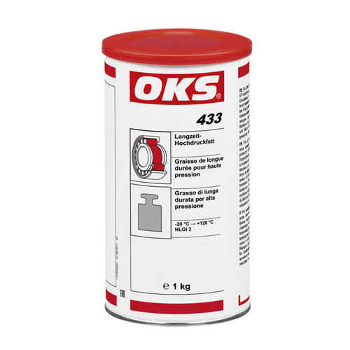 Lubricating grease - 433  - OKS Spezialschmierstoffe GmbH - mineral oil-based / for bearings / for the chemical industry