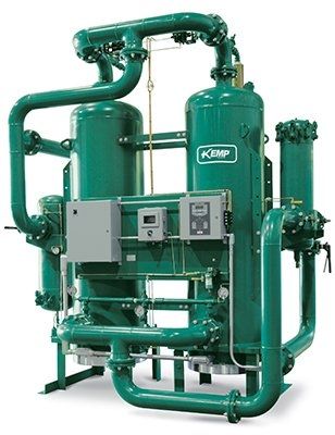 Heat-of-compression compressed air dryer - 7000 Series ORIAD® - KEMP - internally heated
