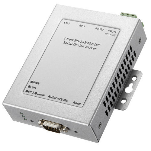 Serial device server - JetPort 5601 - Korenix Technology - Ethernet / redundant / 1-port