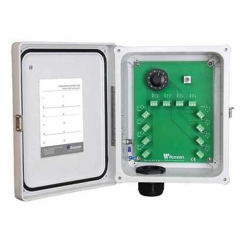 Wall-mount enclosure - VLL06BS-G-N-S - Wilcoxon Sensing Technologies - rectangular / stainless steel / industrial