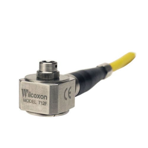 IEPE acceleration sensor - 712F-M4 - Wilcoxon Sensing Technologies - high-frequency / hermetic