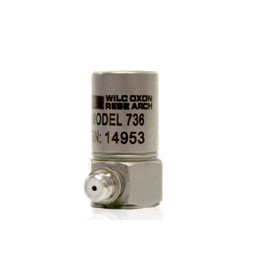 Vibrating acceleration sensor - 736 - Wilcoxon Sensing Technologies - IEPE / miniature / high-frequency
