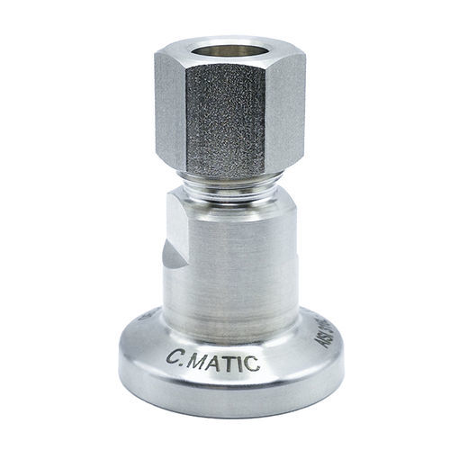 Compression fitting - OX11-XT - C.Matic S.p.A. - for chemicals / pneumatic / tri-clamp