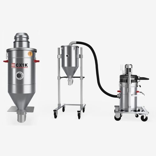 Food pneumatic conveying system RIBO for the pharmaceutical industry / transport / vacuum