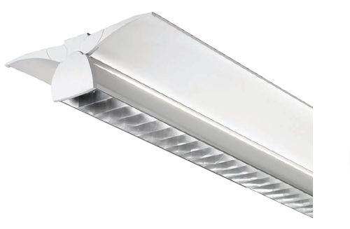 Ceiling-mounted lighting - Waveform T5 - Cooper Lighting and Safety - fluorescent tube / office / IP20