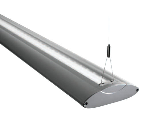 Ceiling-mounted lighting - Chevin T5 - Cooper Lighting and Safety - fluorescent tube / for shop / for storage hall