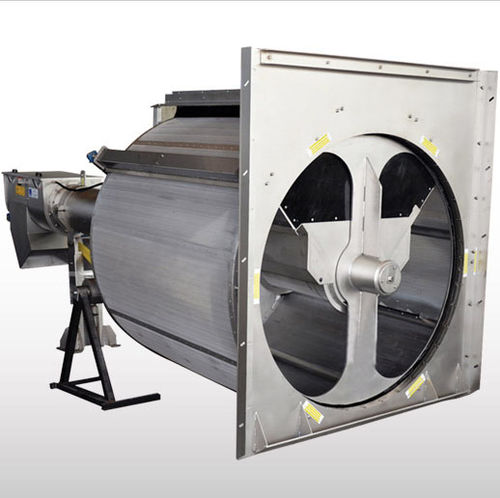Drum screen - SPIRAMATIC VSA  - WAMGROUP S.p.A - screw / fine / for wastewater treatment