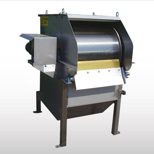 Drum screen - SGR series - WAMGROUP S.p.A - for wastewater treatment / fine