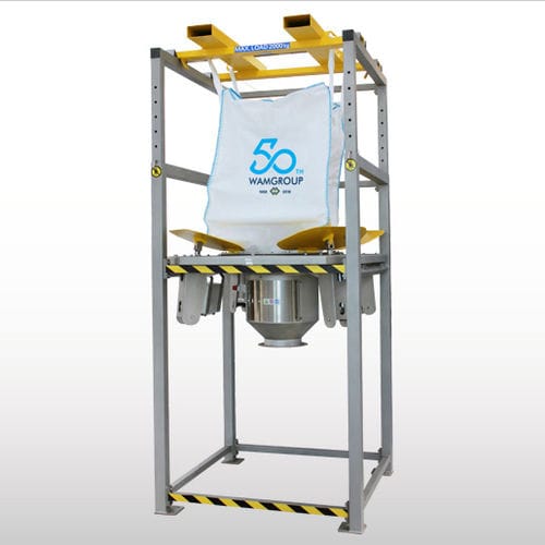 FIBC bag unloader - SBB-HFF series - WAMGROUP S.p.A - for the food industry / for heavy-duty applications / construction