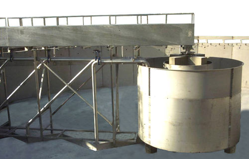 Circular clarifier - PTA series - WAMGROUP S.p.A - with scraper bridge