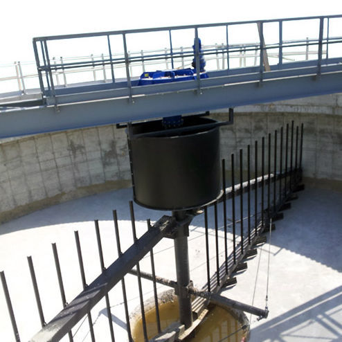 Central drive thickener - ISP series - WAMGROUP S.p.A - for sludge treatment