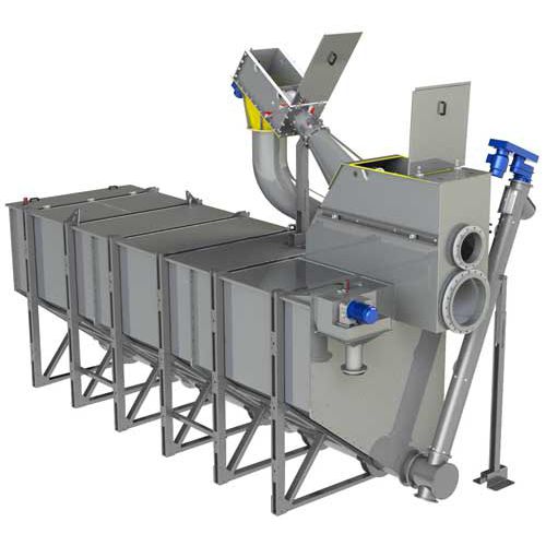 Mechanical sewage treatment plant - WASTEMASTER TSF  - WAMGROUP S.p.A - compact / continuous