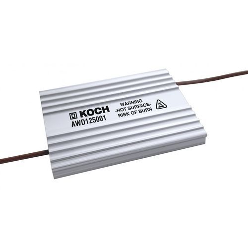 Short-circuit proof resistor - AWx125 - Michael Koch GmbH - wire-wound / aluminum-housed / braking