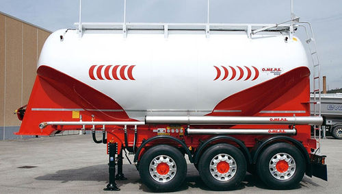 Silo semi-trailer - CM 26 - OMEPS - cement / for sand / fly ash