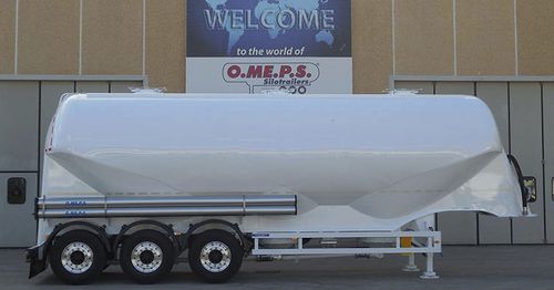Silo semi-trailer - CM 45 - OMEPS - for powdery materials / fly ash / for sand